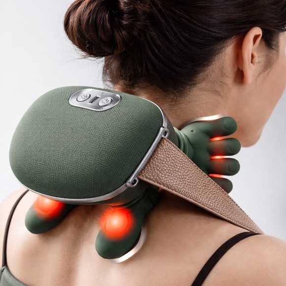 Other - Heated Neck & Shoulder Massager | Deep Kneading Shiatsu Pain Relief